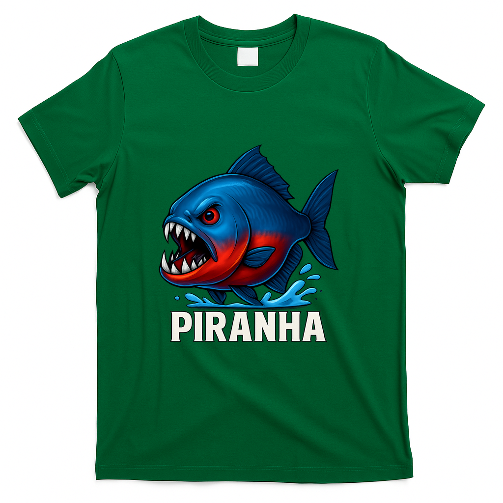 Piranha T-Shirt - Green