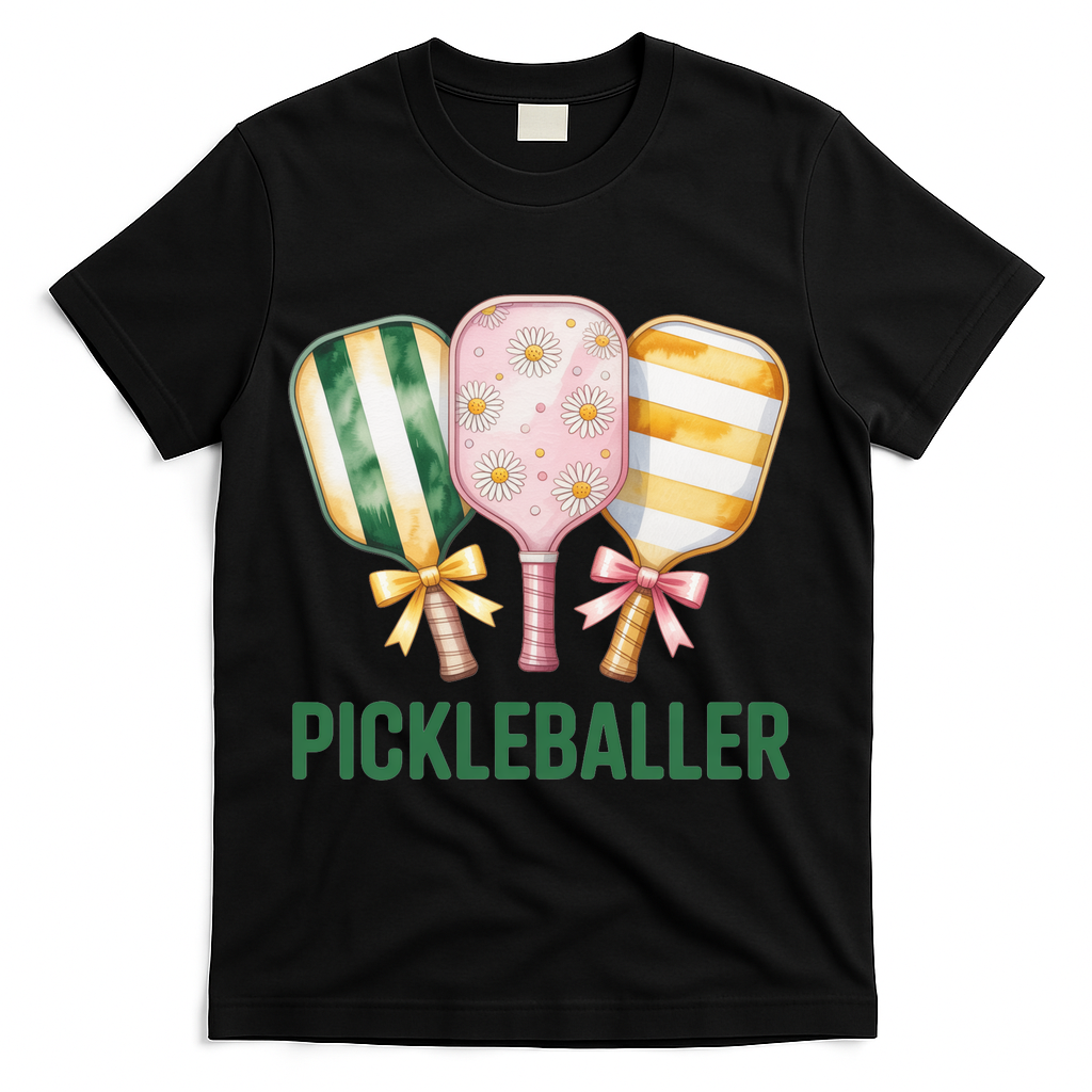 Pickleballer T-Shirt - Black