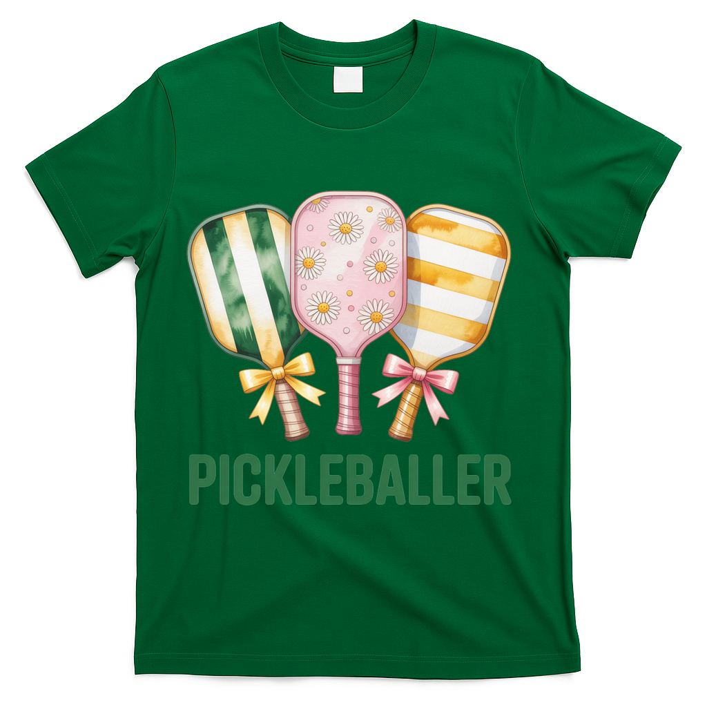 Pickleballer T-Shirt - Green