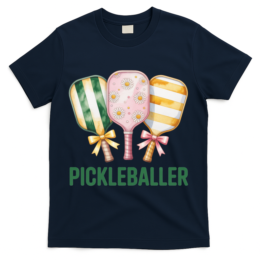 Pickleballer T-Shirt - Navy