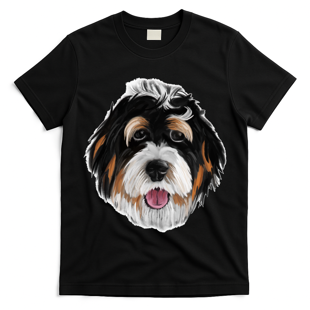 Realistic Dog Face T-Shirt