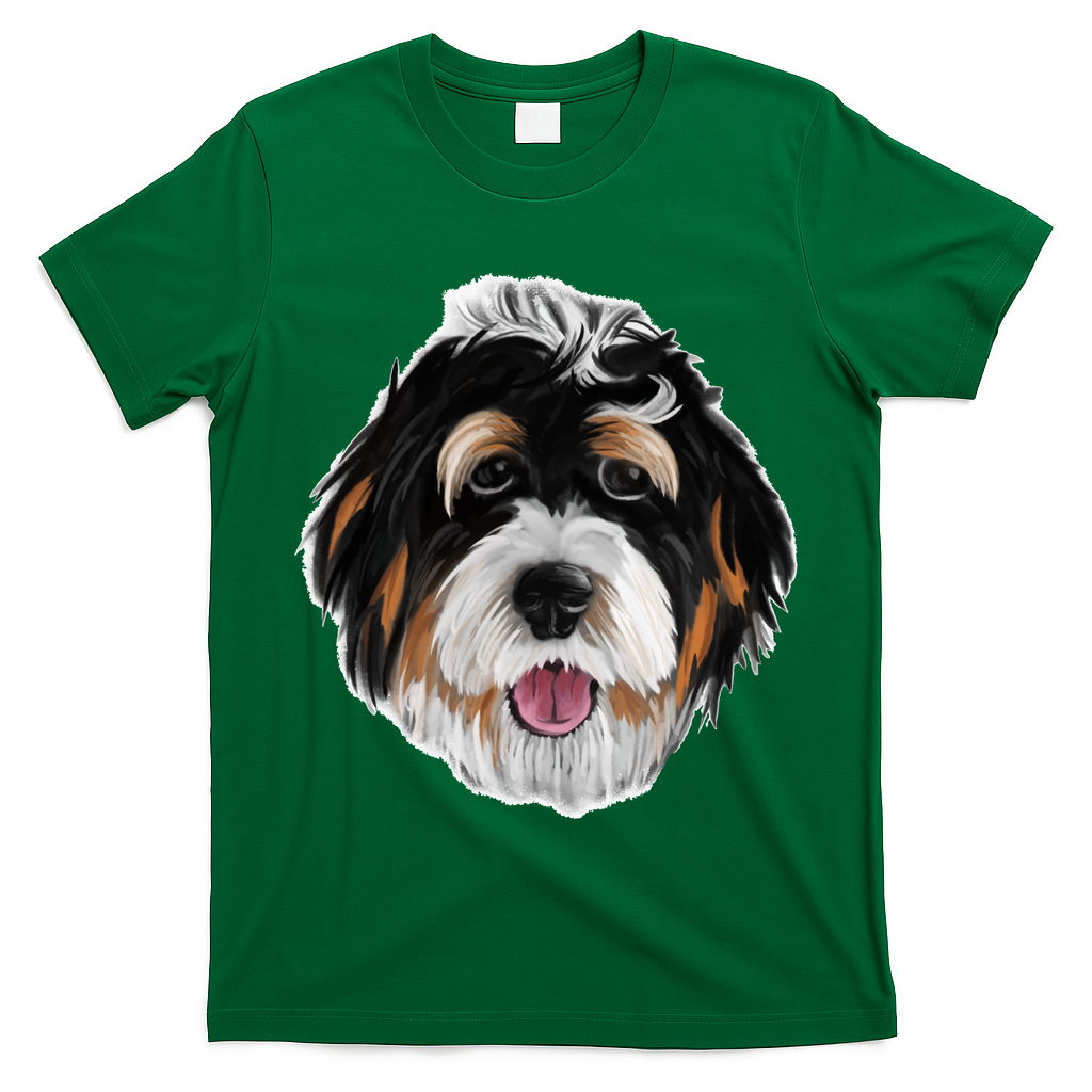 Realistic Dog Face T-Shirt