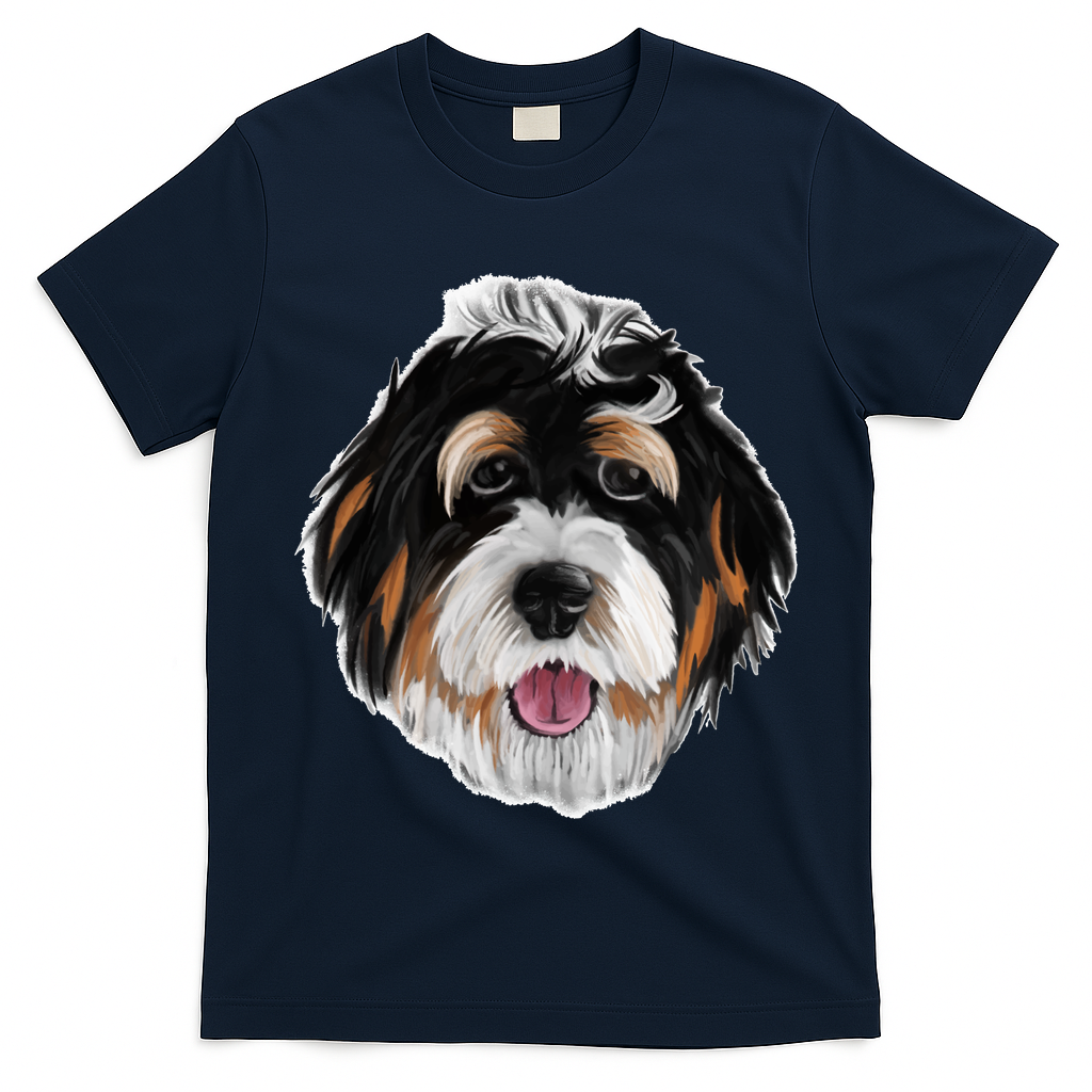 Realistic Dog Face T-Shirt