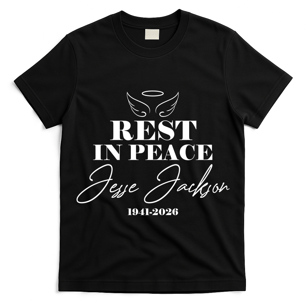 Rest In Peace Rev Jesse Jackson 1941-2026 T-Shirt