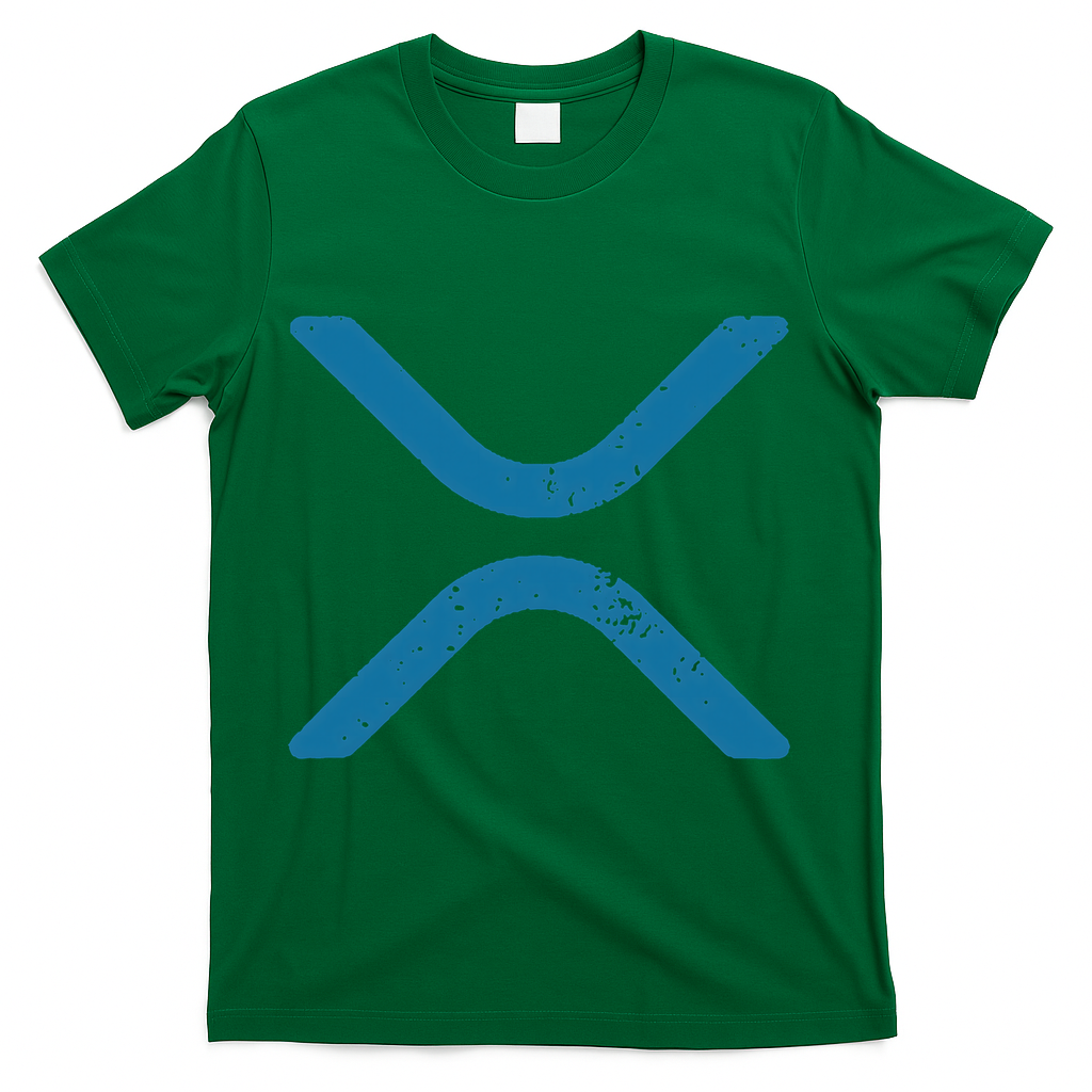 Ripple Logo XRP T-Shirt - Green
