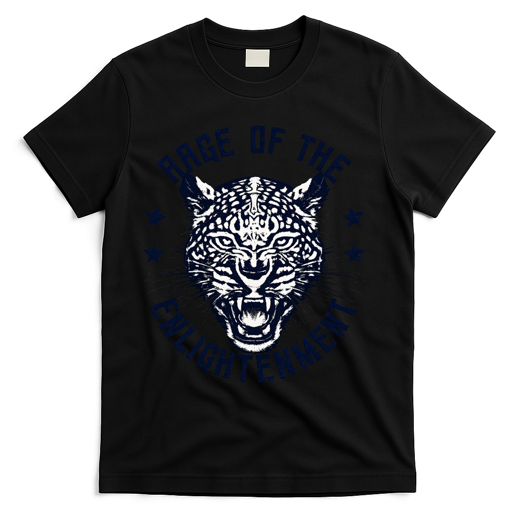 Rage Of The Enlightenment Vintage T-Shirt - Black