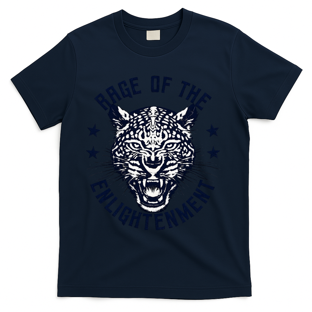Rage Of The Enlightenment Vintage T-Shirt - Navy