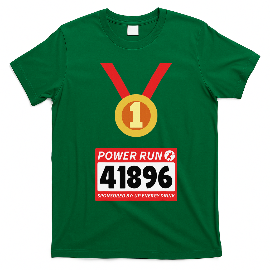 Running Runner Half Marathon Halloween Costume T-Shirt - Irish Green