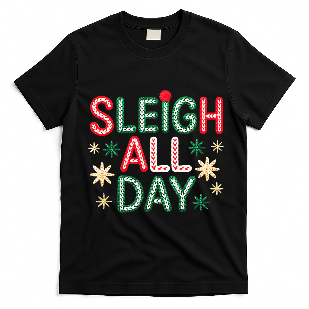 Sleigh All Day T-Shirt - Black