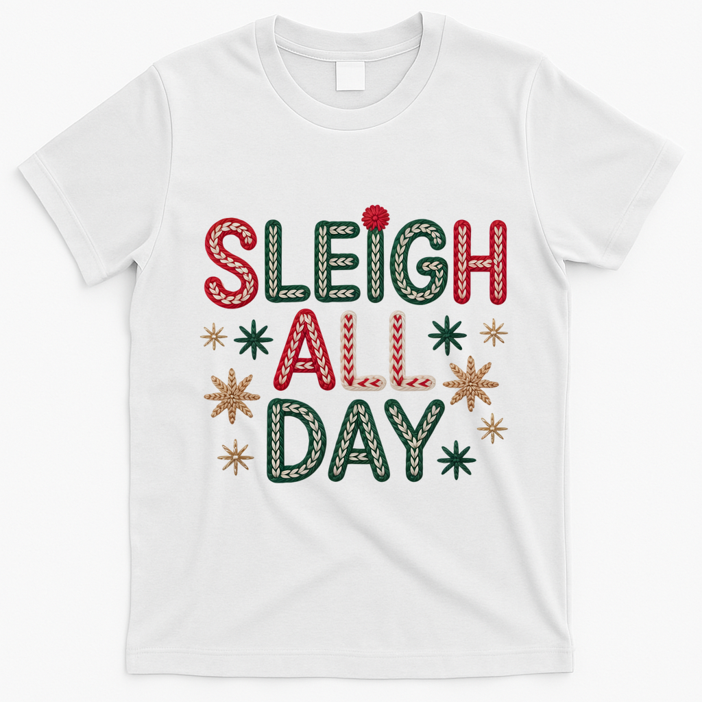 Sleigh All Day T-Shirt - White