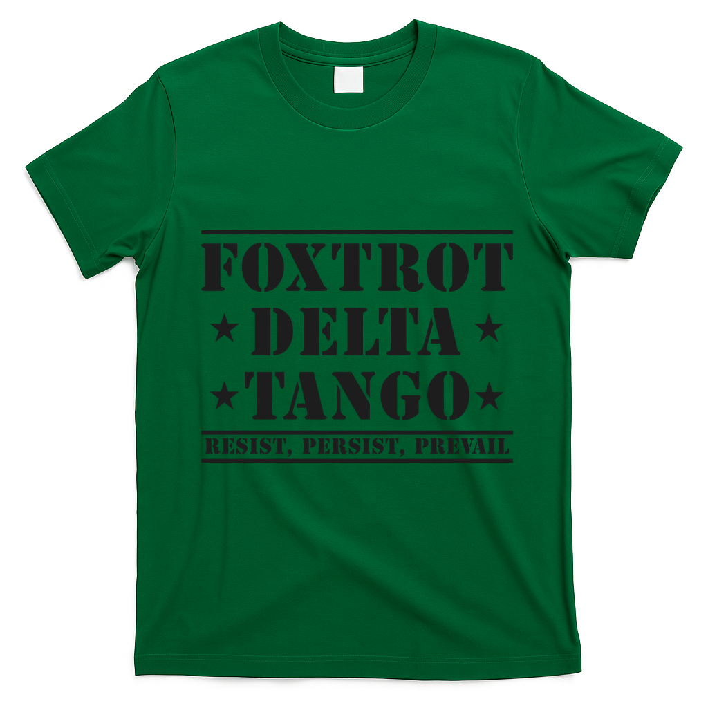 Subtle Anti Trump Fdt Democrat Resistance Gift T-Shirt - Irish Green