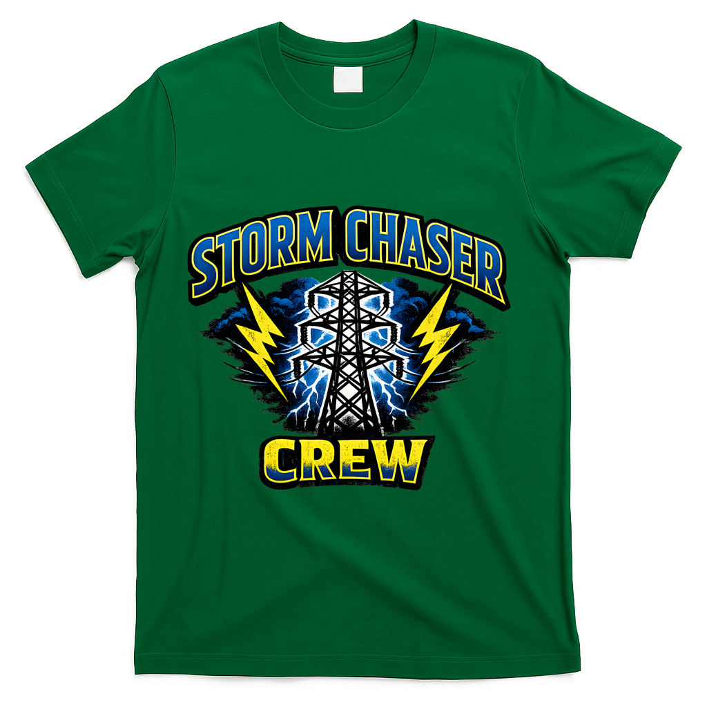 Storm Chaser Crew T-Shirt - Green