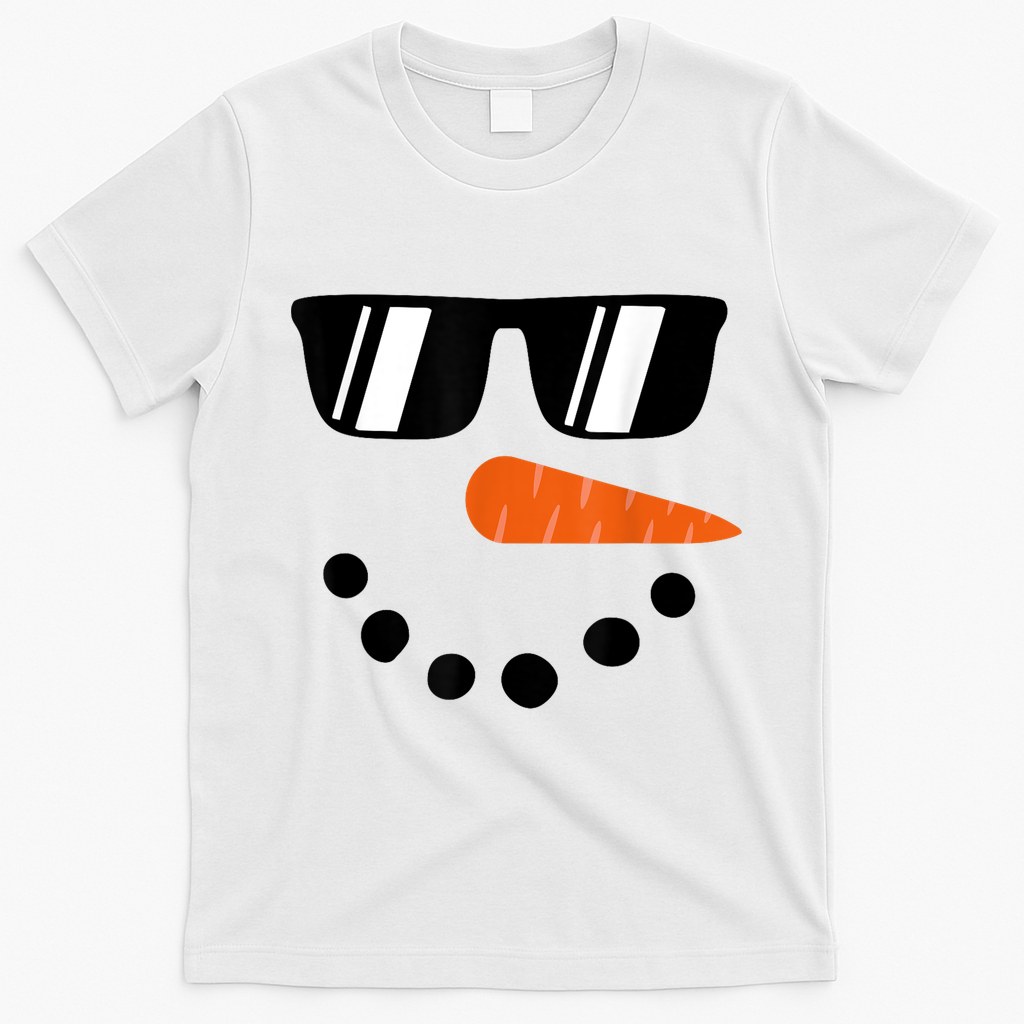 Snowman Christmas Winter T-Shirt - White