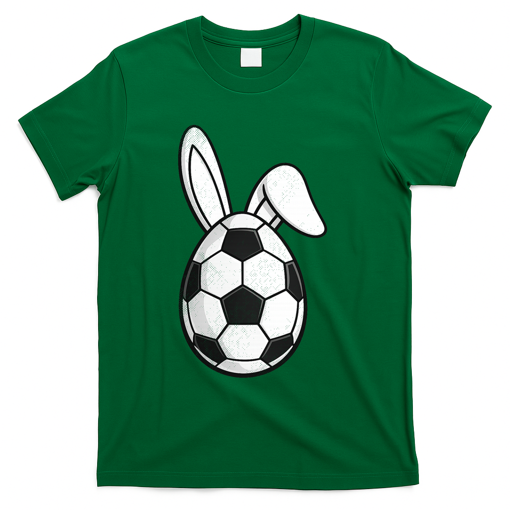 Soccer Easter Egg T-Shirt - Green