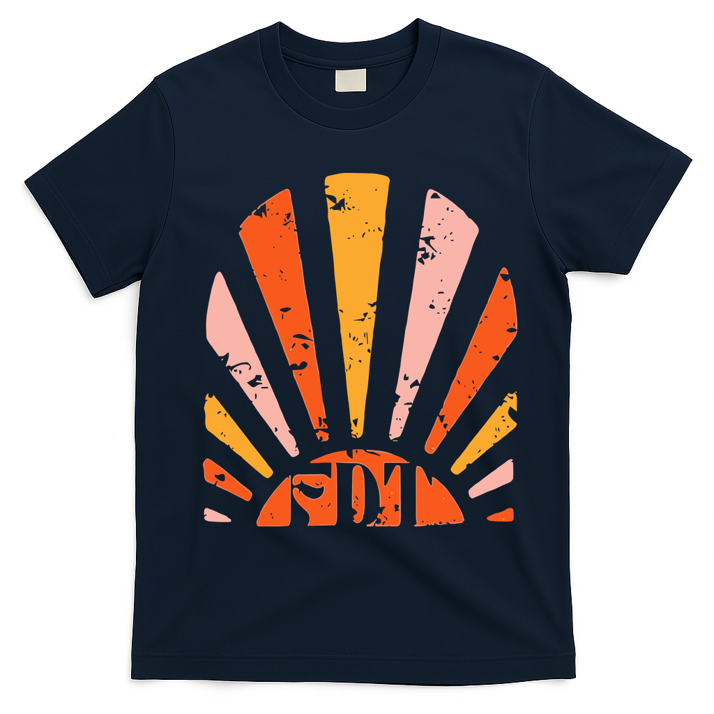 Subtle Fdt Sunshine Anti Trump T-Shirt - Navy Blue