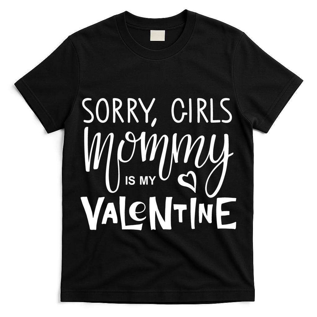Sorry Girls Mommy Is My Valentine T-Shirt