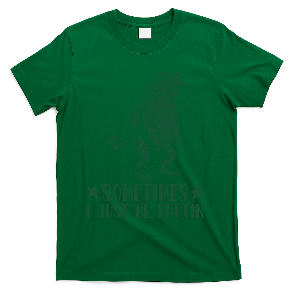 Sometimes I Just Be Fartin T-Shirt - Green