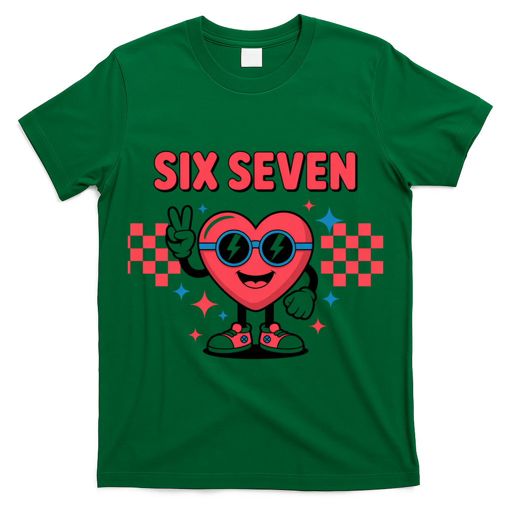 Six Seven 6-7 Valentines Day T-Shirt