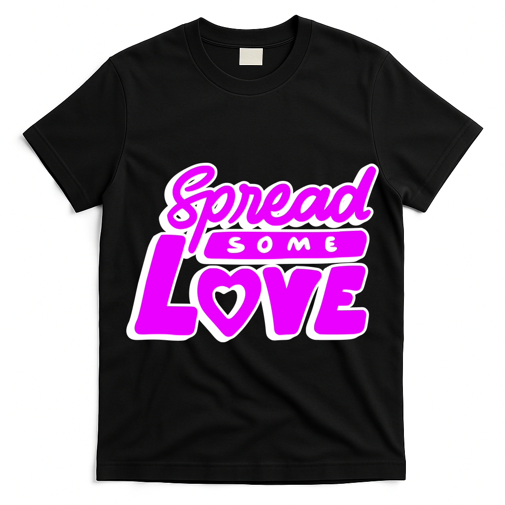 Spread Some Love Retro T-Shirt