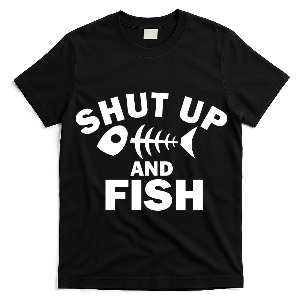 Shut Up And Fish Fishing T-Shirt