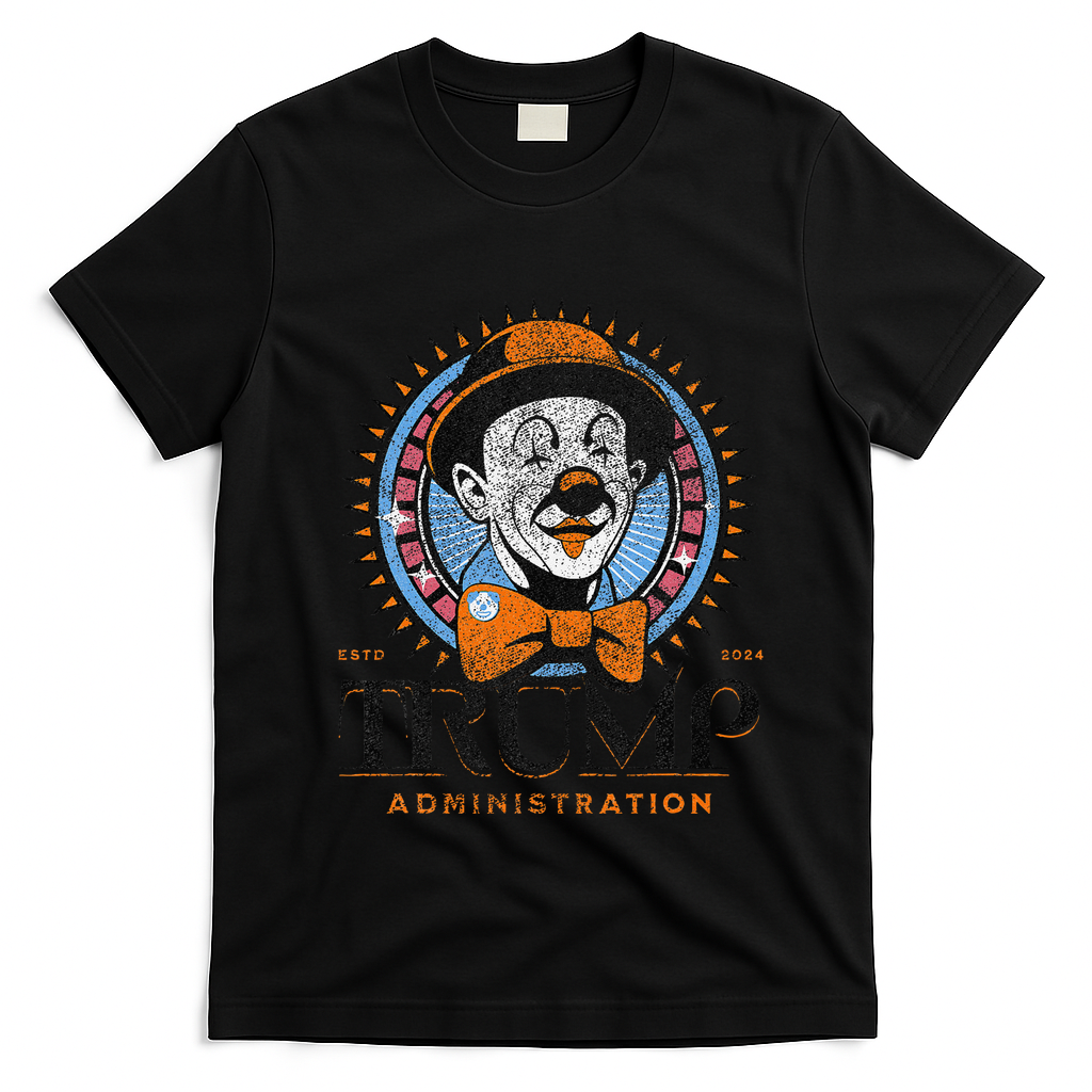Smart Voter Funny Clown Car Anti Trump Administration T-Shirt - Black