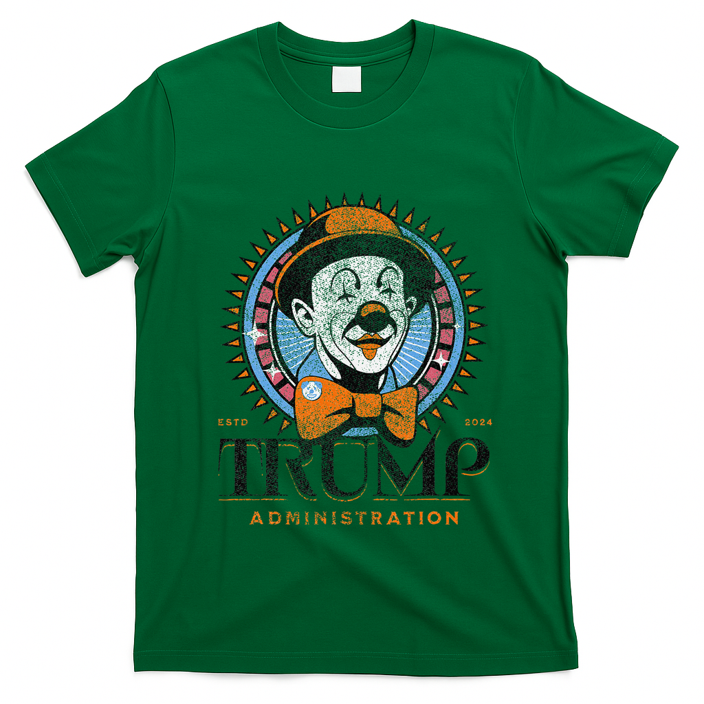 Smart Voter Funny Clown Car Anti Trump Administration T-Shirt - Irish Green