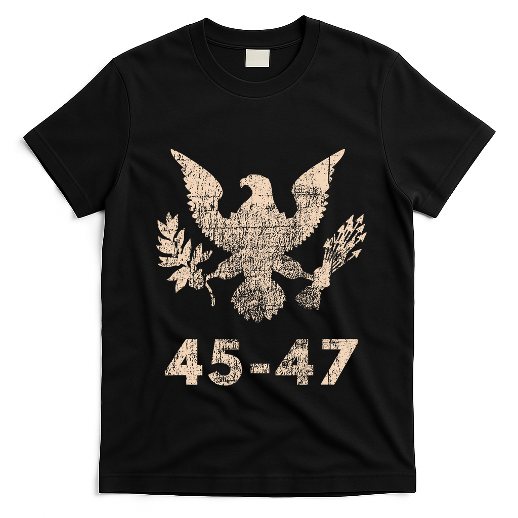 Trump 45 47 Vintage Grunge Retro 4th Of July 1776 2026 250 T-Shirt - Black