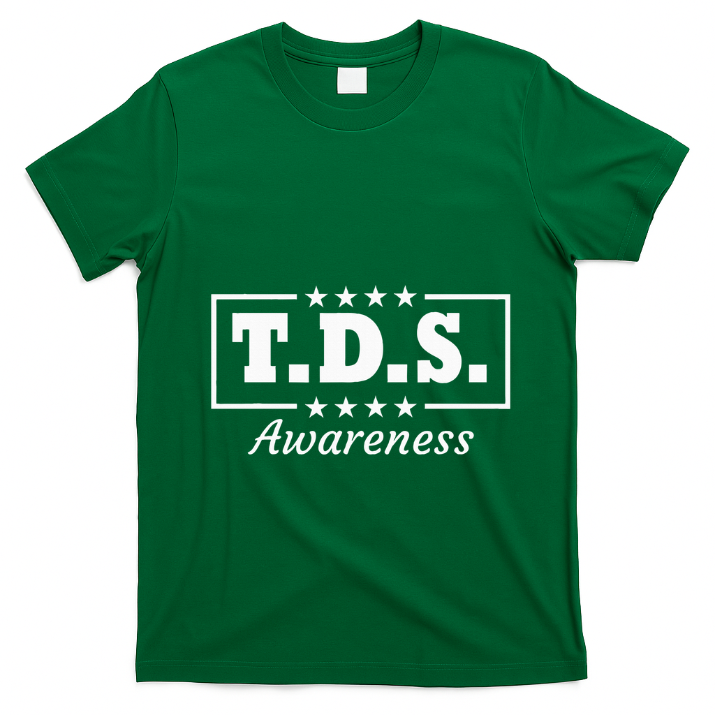 Tds Awareness Trump Wins 2024 45 & 47 T-Shirt - Irish Green
