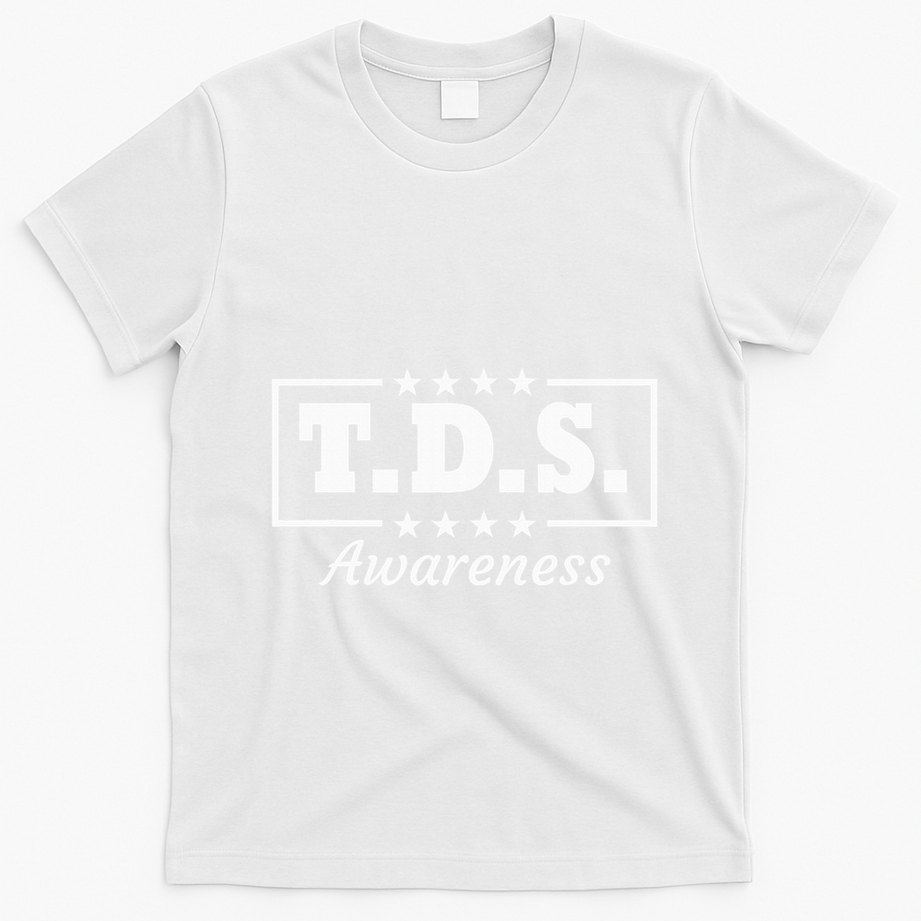 Tds Awareness Trump Wins 2024 45 & 47 T-Shirt - White