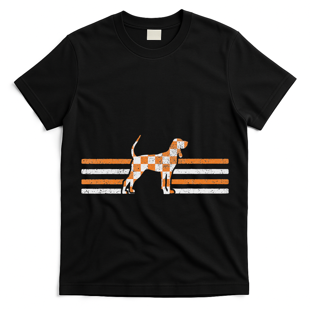 Tennessee Coonhound Dog Tennessee Retro T-Shirt