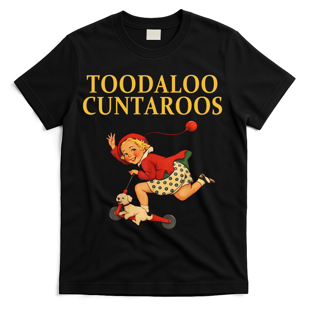 Toodaloo Cuntaroos T-Shirt - Black