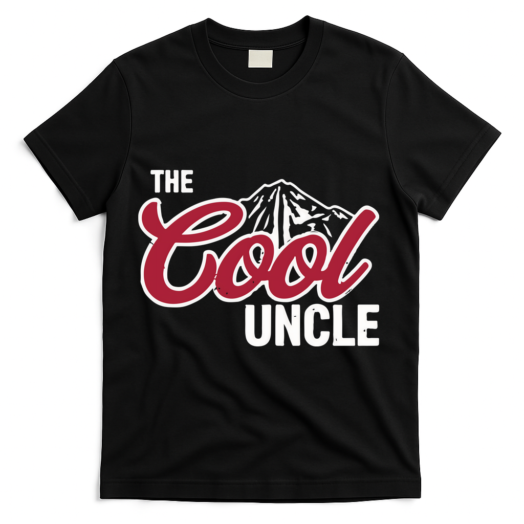 The Cool Uncle T-Shirt - Black