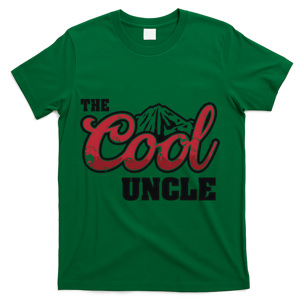 The Cool Uncle T-Shirt - Green