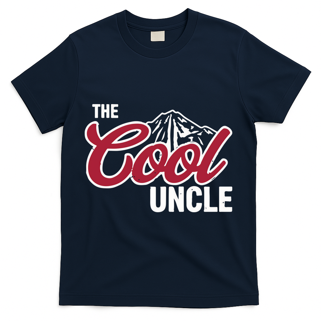 The Cool Uncle T-Shirt - Navy