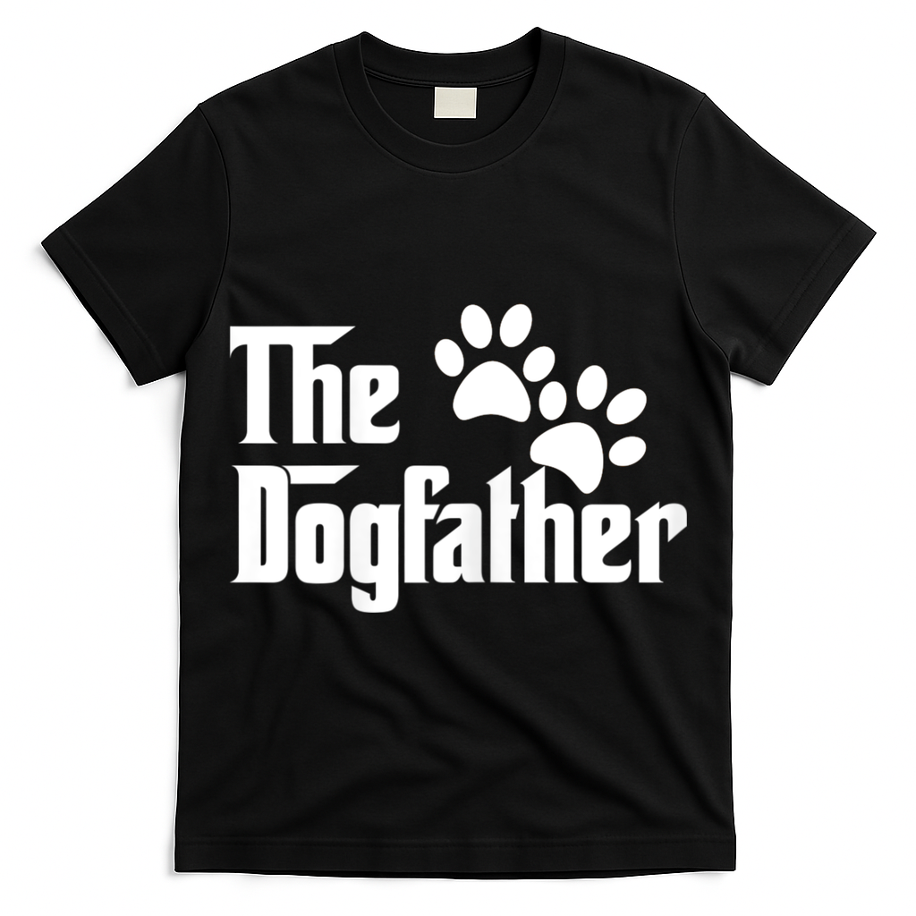 The Dogfather Dog Father Pet Owner T-Shirt