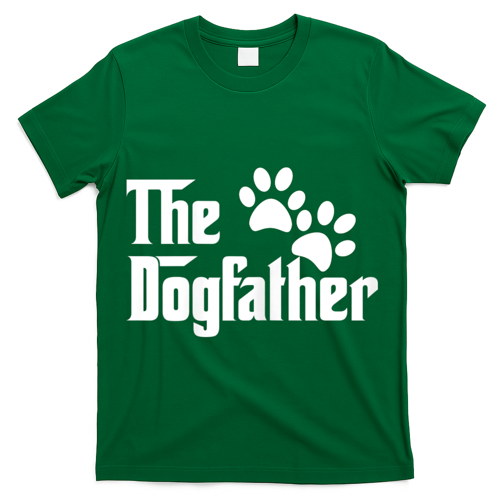 The Dogfather Dog Father Pet Owner T-Shirt
