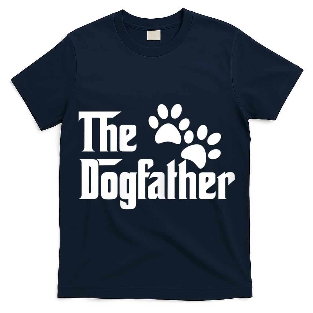 The Dogfather Dog Father Pet Owner T-Shirt