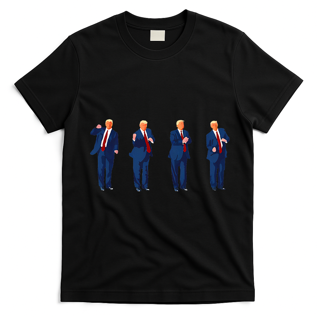 Trump Dance Pro Trump 2024 Trump President Maga T-Shirt - Black