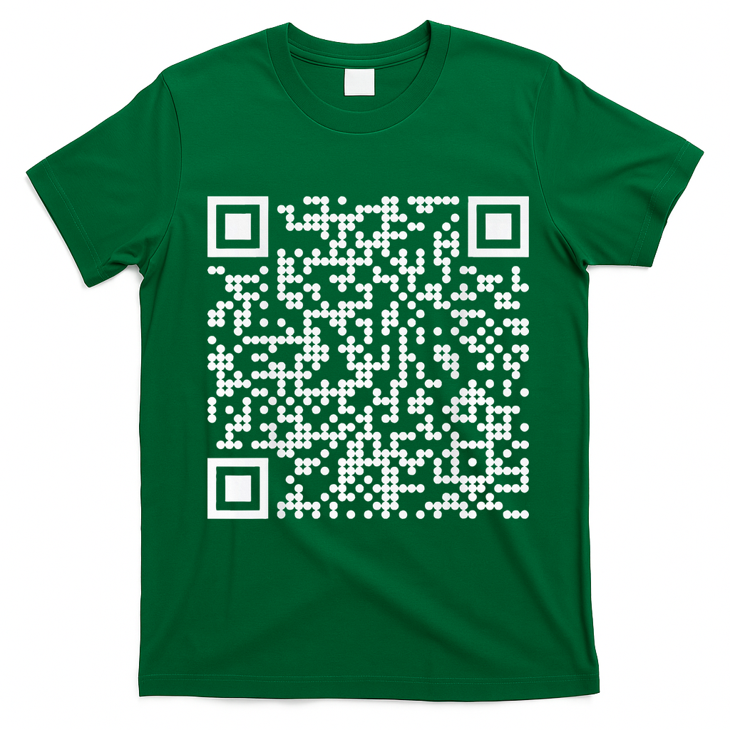 Trump Dance Qr Funny President Trump Dancing Code T-Shirt - Irish Green