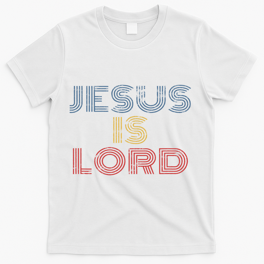 Tell Everyone About Jesus Christ S Jesus Is Lord Cool Christian Worship T-Shirt - White