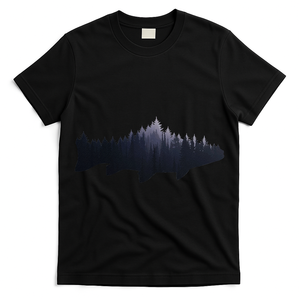 Trout Fly Fishing Nature Outdoor Fisherman Gift T-Shirt