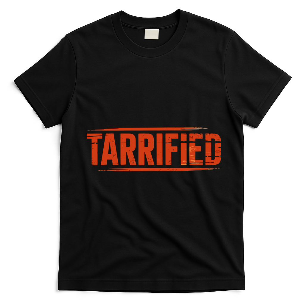Tarrified Funny Political T-Shirt - Black