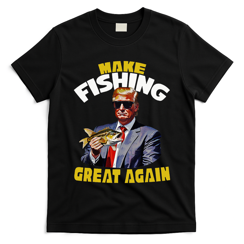 Trout Fishing Trump Fishing Fishermen For Trump T-Shirt