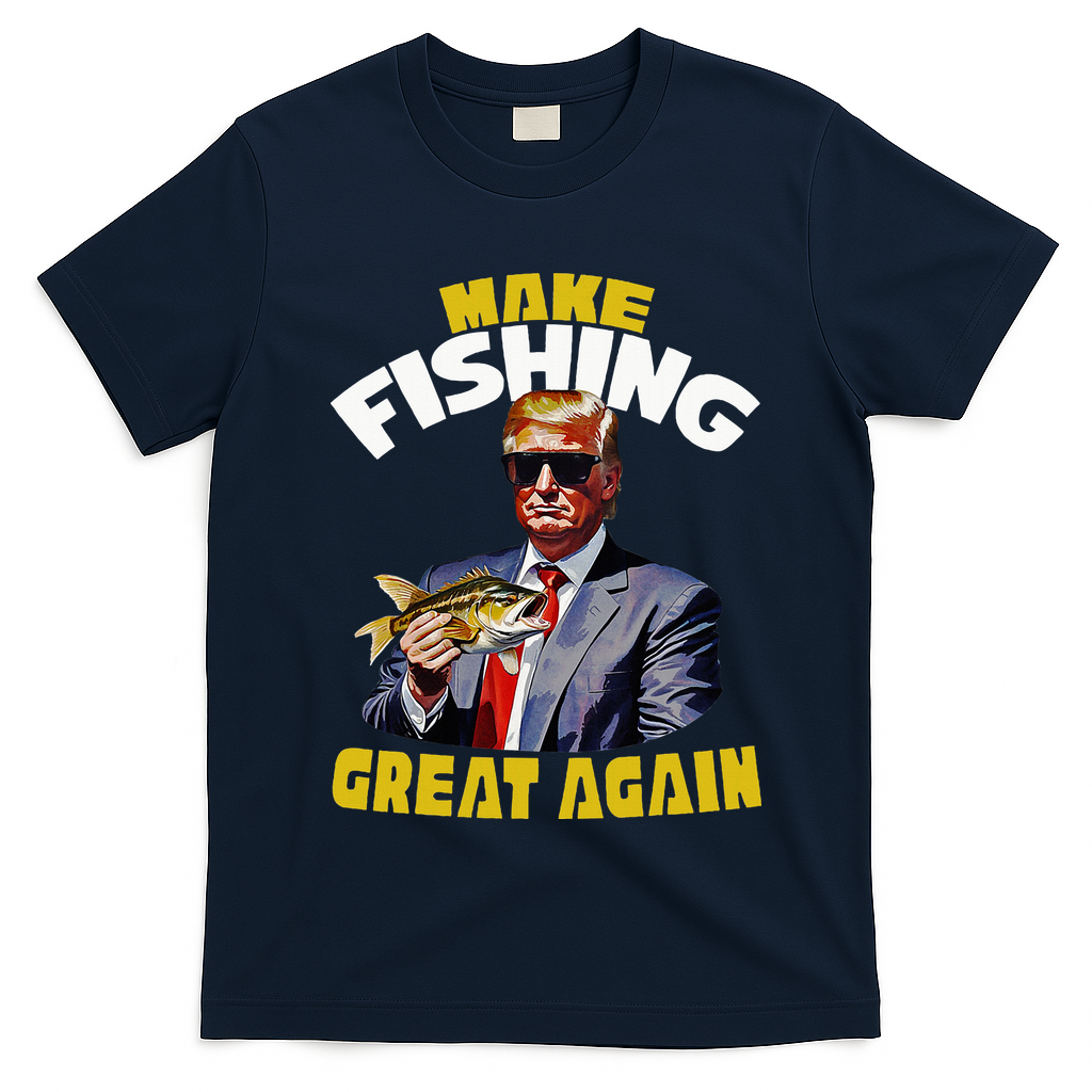 Trout Fishing Trump Fishing Fishermen For Trump T-Shirt