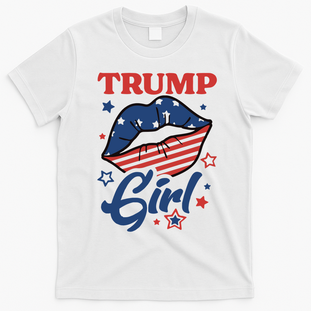 Trump Girl Maga T-Shirt - White