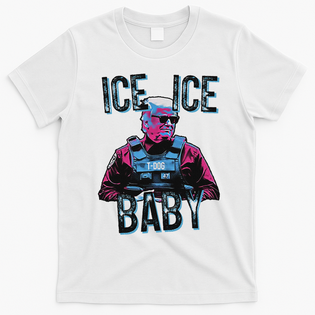 Trump Ice Ice Baby T-Shirt - White