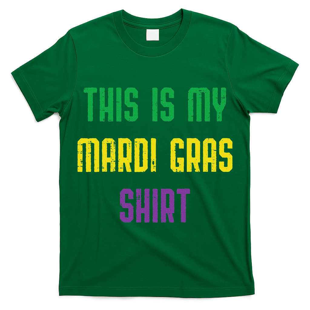 This Is My Mardi Gras Funny Outfit Women T-Shirt
