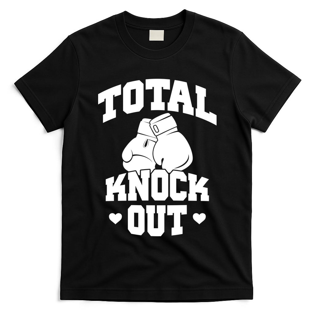 Total Knock Out Boxing Cute Gift T-Shirt