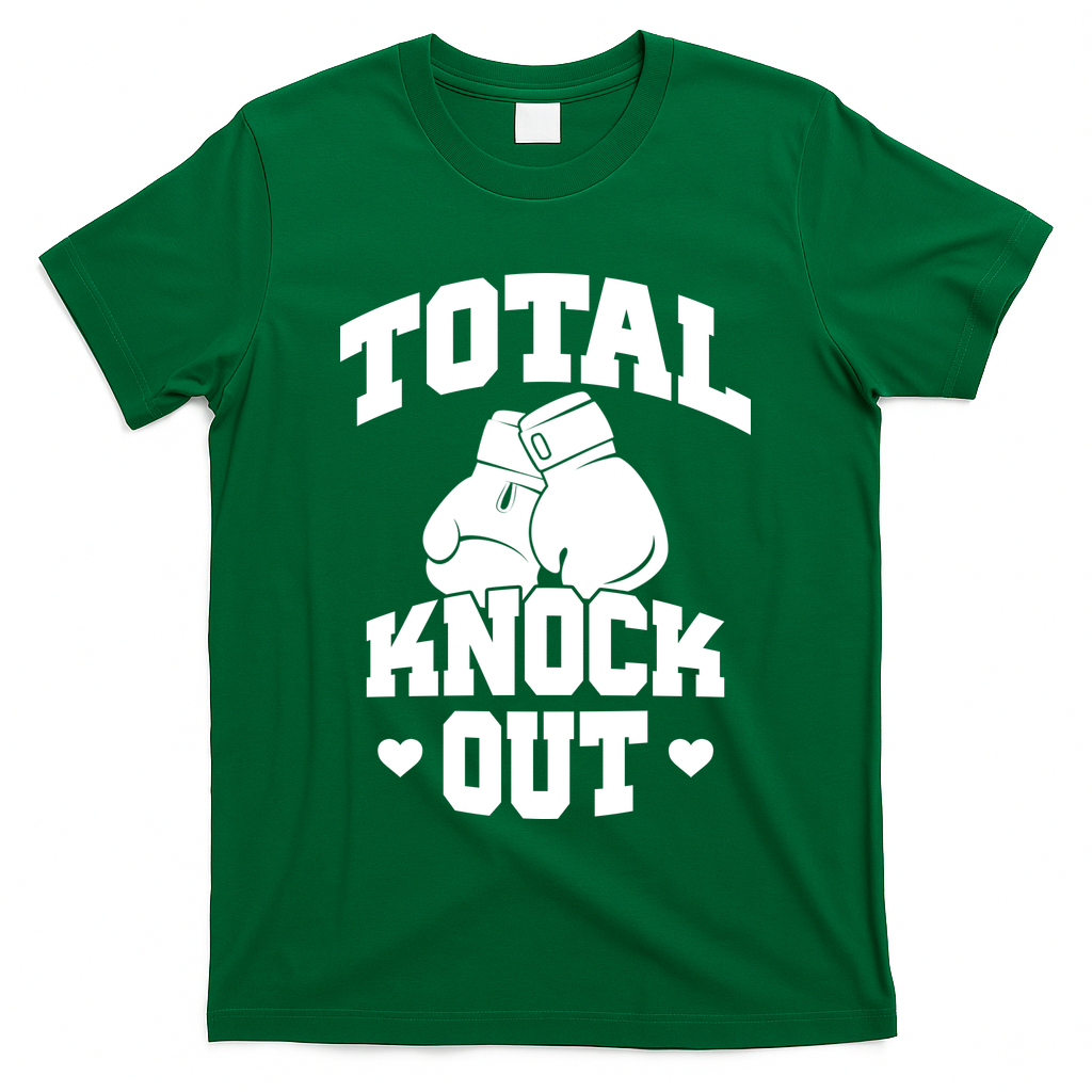 Total Knock Out Boxing Cute Gift T-Shirt