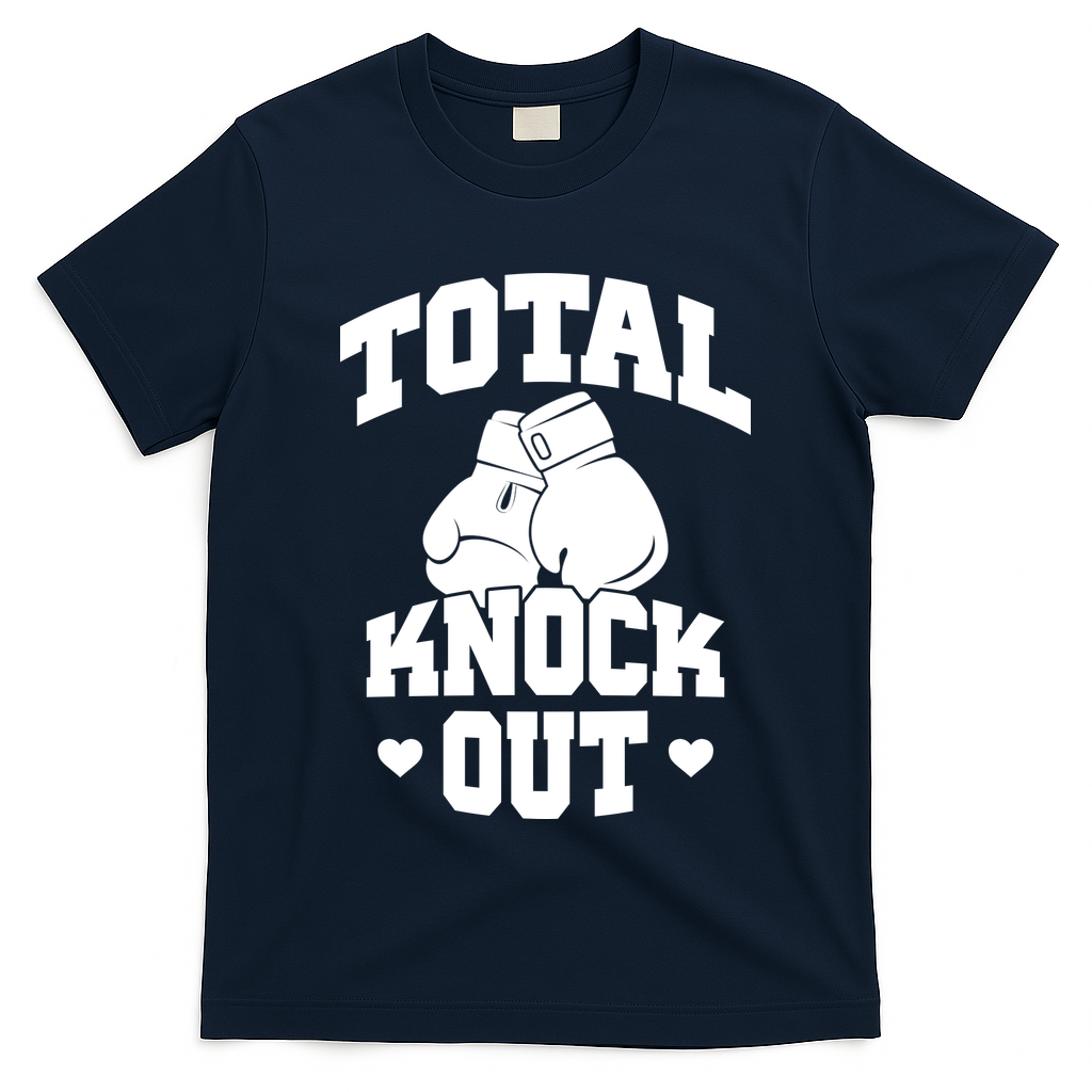Total Knock Out Boxing Cute Gift T-Shirt